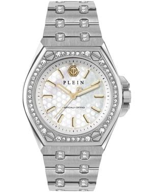 Philipp Plein Plein Extreme Crystal Uhr - Mettallic