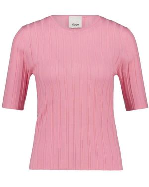 Allude Rundhals-Strickware - Pink