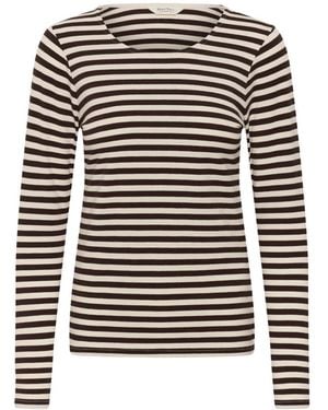 Part Two Long Sleeve Tops - Marrone