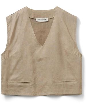 Sofie Schnoor Sleeveless Tops - Natural