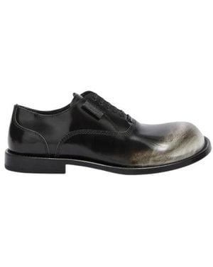 Moschino Laced Shoes - Nero
