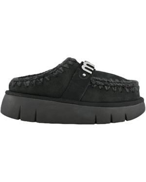 Mou Lederstiefel - Schwarz