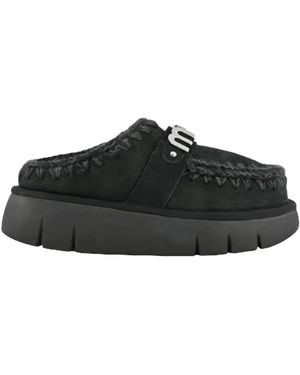 Mou Mules - Black