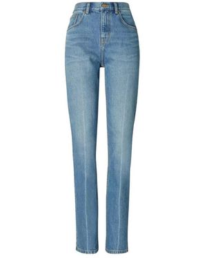 Tory Burch Slim Fit Jeans - Blue