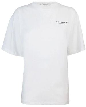 Philosophy Di Lorenzo Serafini T-Shirts - White
