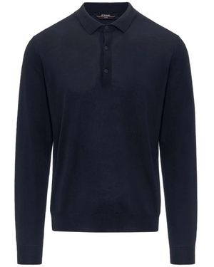 K-Way Round-Neck Knitwear - Blue