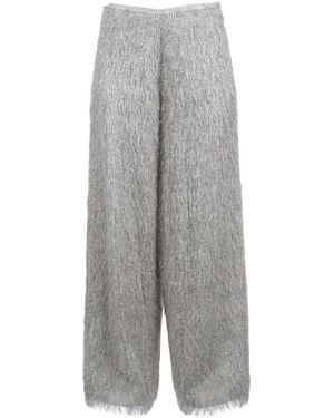Alysi Wide Pants - Gray