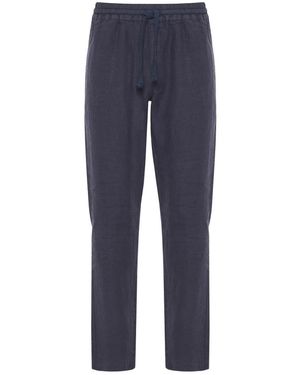 Fedeli Straight Trousers - Blu
