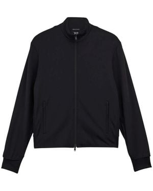 Y-3 Polyester Logo Sweatshirt - Blau