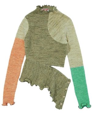 ANDERSSON BELL Long Sleeve T-Shirts - Green