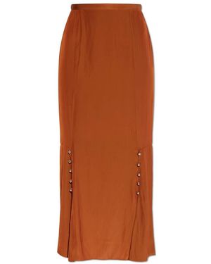 Lanvin Midi Skirts - Marrón