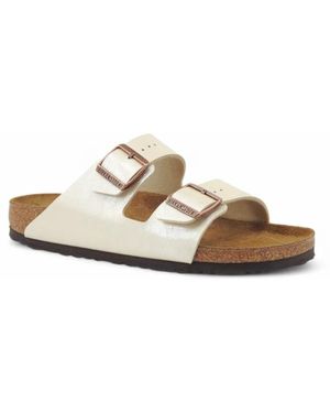 Birkenstock Sliders - Metallic