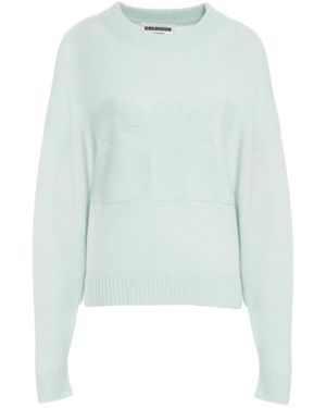 Crush Cashmere Knitwear - Blue