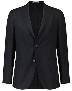 Boglioli Blazer lana stile classico - Nero
