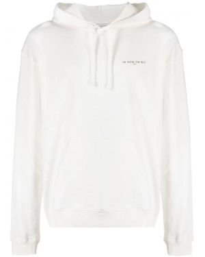 ih nom uh nit Hoodies - White