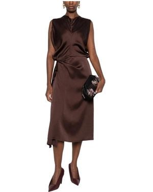 Lanvin Kleedjes ,Bruin Jurken