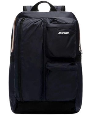 K-Way Funktionaler Und Kompakter Ambert Rucksack - Schwarz
