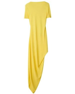 Jacquemus Kleedjes ,Geel ,Sole Jurk