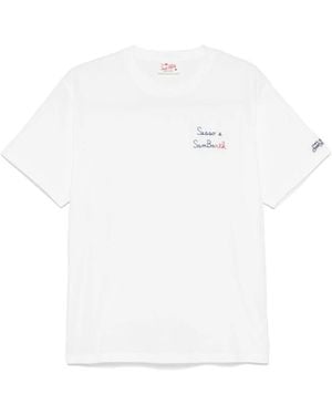 Mc2 Saint Barth Weiße T-Shirts Und Polos