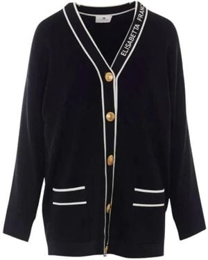 Elisabetta Franchi Cardigans - Blue