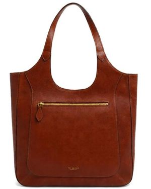 The Bridge Tassen ,Rood ,Hobo Bag - Bruin