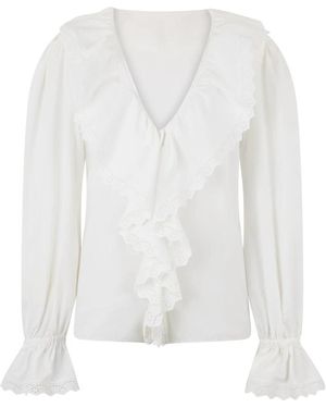 Alberta Ferretti Blouses - White