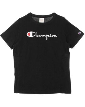 Champion T-Shirts - Black