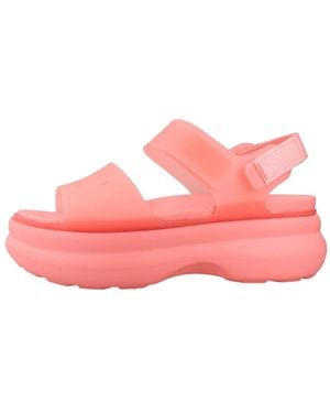 Crocs™ Schoenen ,Roze ,Soho Frosted Y Strap Sandaal