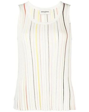 Sonia Rykiel Sleeveless Tops - Natural