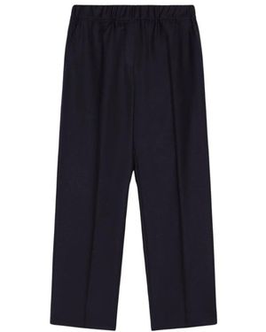 Weekend by Maxmara Straight Trousers - Blauw