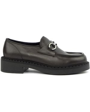 Marco Ferretti Loafers - Black