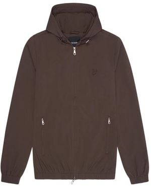 Lyle & Scott Light Jackets - Brown