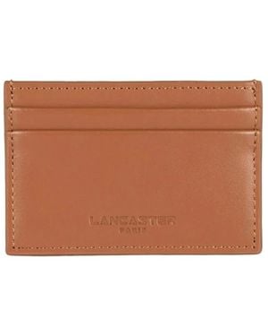 Lancaster Accessoires ,Bruin ,Leer Paris Pm Kaarthouder