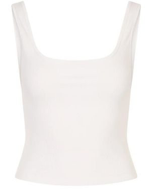 Alice + Olivia Sleeveless Tops - White