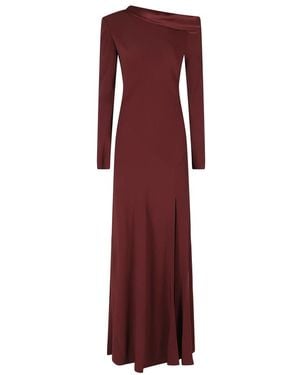 Alberta Ferretti Kleedjes ,Rood ,Gala Jurk - Paars