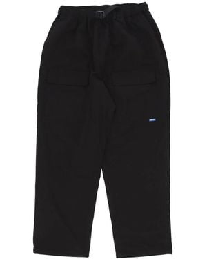 USUAL Straight Trousers - Noir