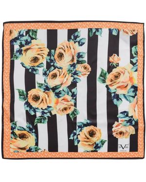 19V69 Italia by Versace Scarves - Blue