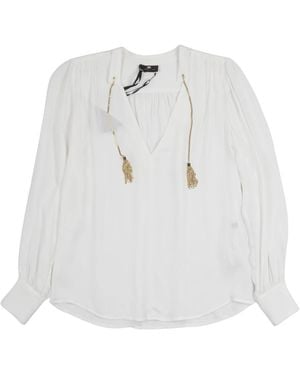 Elisabetta Franchi Blouses - White