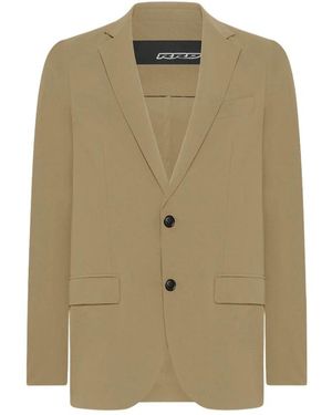 Rrd Jassen ,Bruin ,Leer Surflex Blazer - Groen