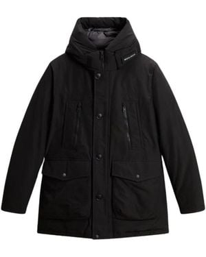 Woolrich Parka artico nero giacca invernale uomo