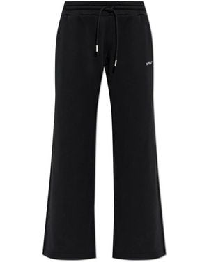 Off-White c/o Virgil Abloh Rechte Sweatpants - Zwart