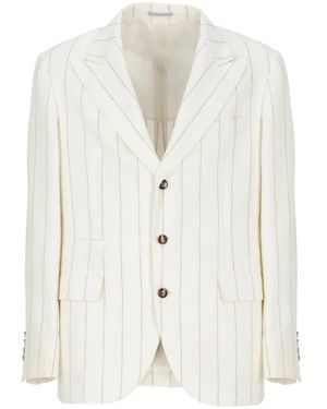 Brunello Cucinelli Blazers - Bianco