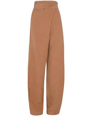 Cortana Wide Trousers - Brown