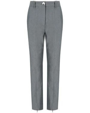 Ganni Slim-Fit Trousers - Gris