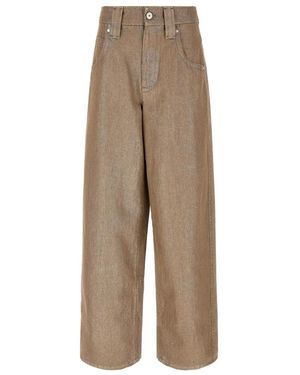 Brunello Cucinelli Baggy Jeans - Naturel