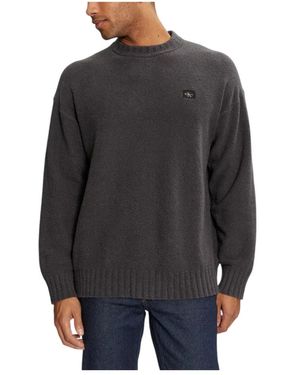 Calvin Klein Round-Neck Knitwear - Nero