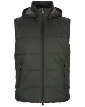 Kiton Graue Herrenmode Aus Polyester - Grün