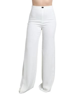 Elisabetta Franchi Stylische Damen Hose - Weiß