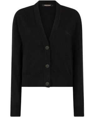 Roberto Cavalli Cardigans - Black