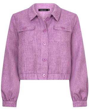 Ydence Jacket Jinte - Paars